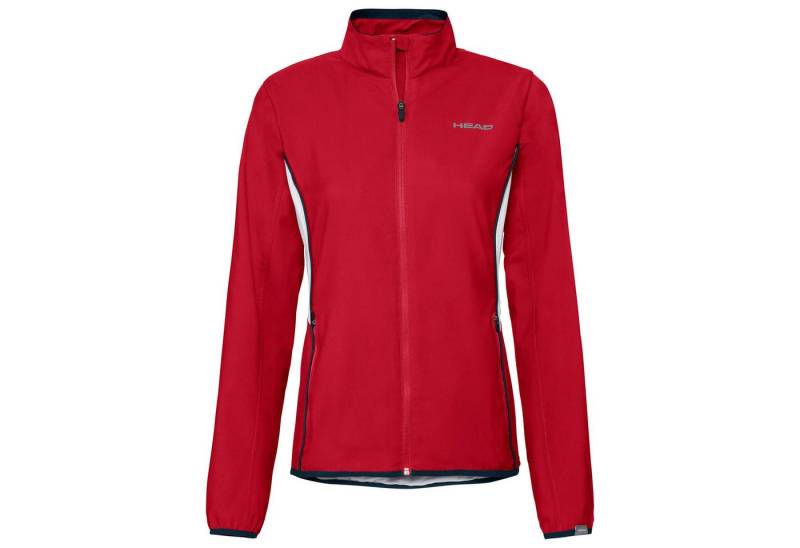 Head Tennisjacke Club rot Mädchen von Head