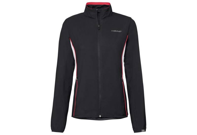Head Tennisjacke Club schwarz Mädchen von Head
