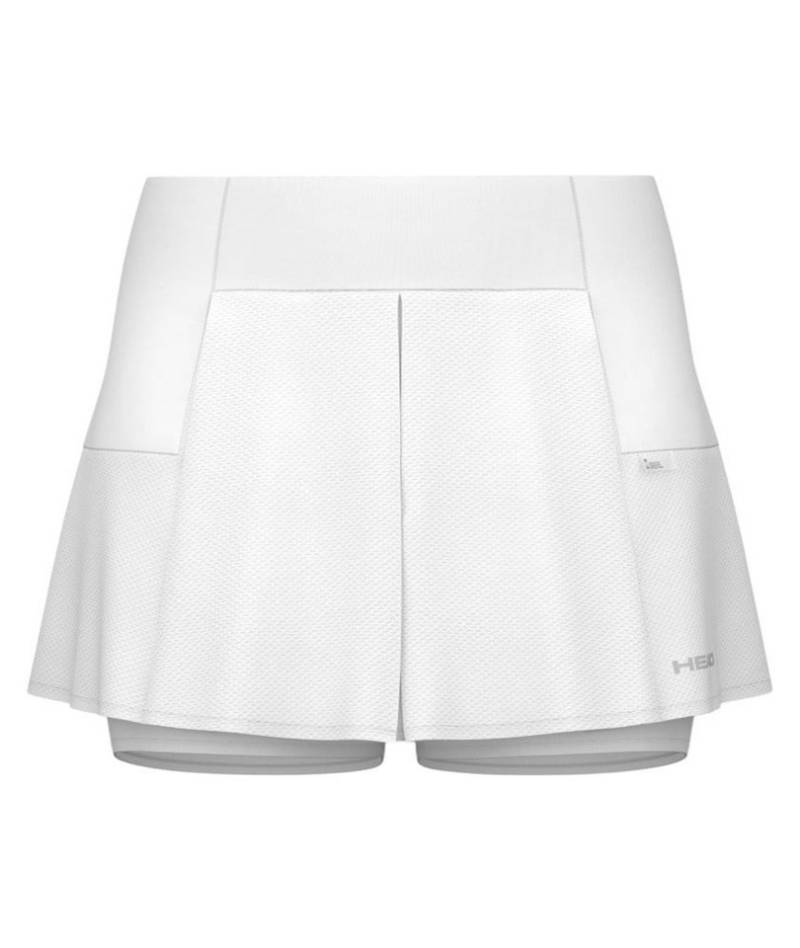 Head Tennisrock Performance Skort (mit integrierter Innenshort) weiss Damen von Head