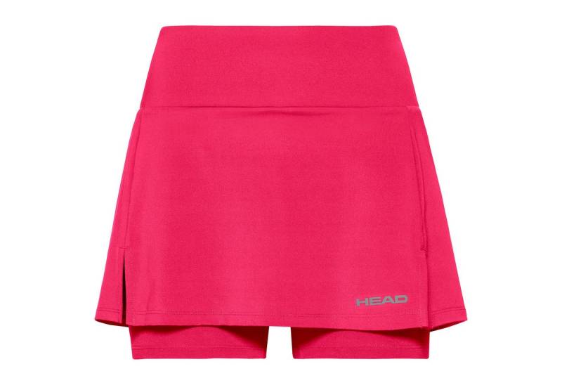 Head Tennisrock mit Innenhose Club Basic magenta Mädchen von Head