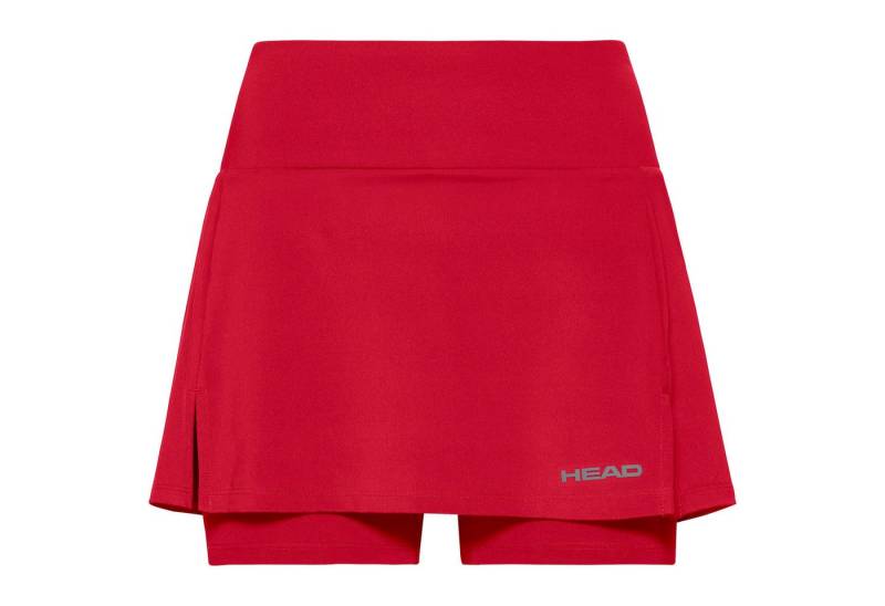 Head Tennisrock mit Innenhose Club Basic rot Mädchen von Head