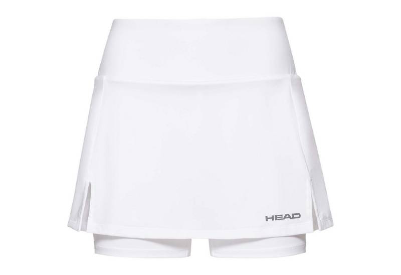 Head Tennisrock mit Innenhose Club Basic weiss Mädchen von Head