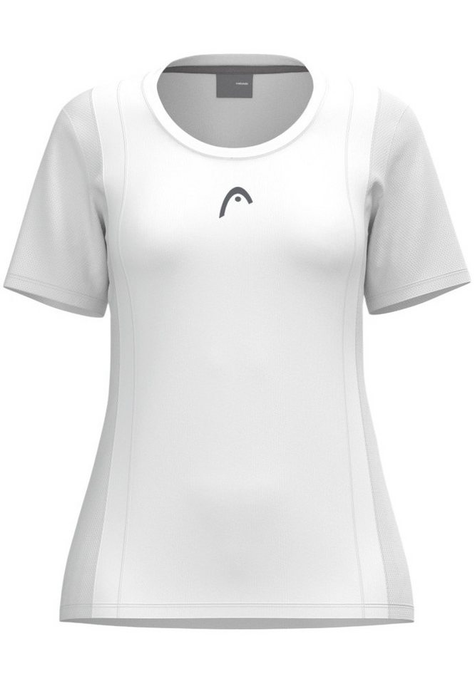 Head Tennisshirt Club 25 Tech (Moisture Transfer Microfiber Technologie) weiss Mädchen von Head