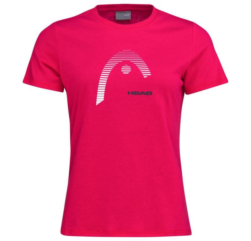 Head Tennisshirt Club Lara 2023 (Mischgewebe) magenta Damen von Head