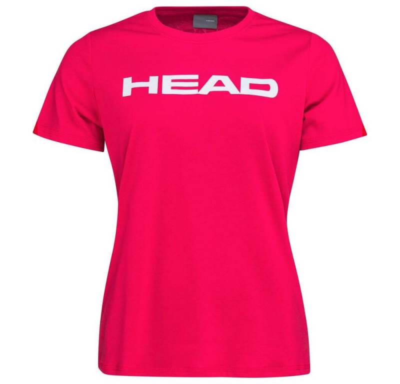 Head Tennisshirt Club Lucy 2023 (Polyester/Baumwolle) magenta Damen von Head