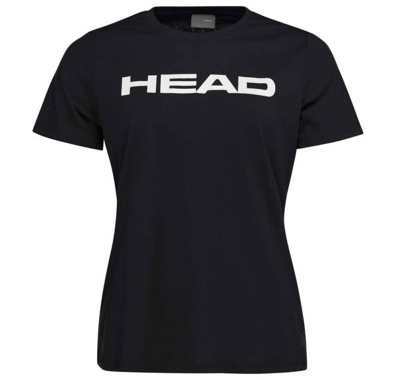Head Tennisshirt Club Lucy 2023 (Polyester/Baumwolle) schwarz Damen von Head
