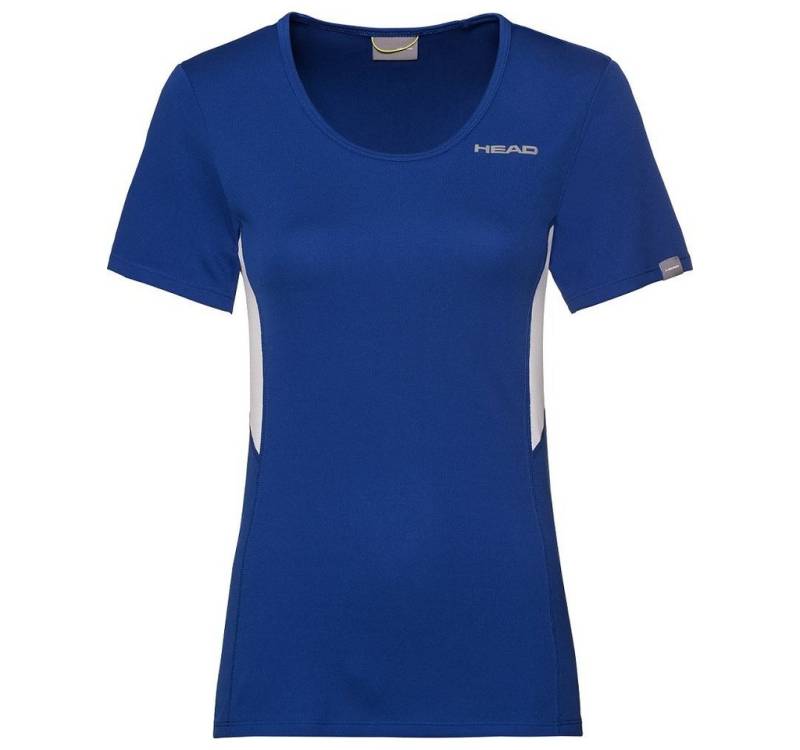 Head Tennisshirt Club Technical royalblau Damen von Head