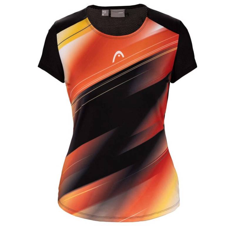Head Tennisshirt DTB Tie-Break 2024 schwarz/bunt Damen von Head