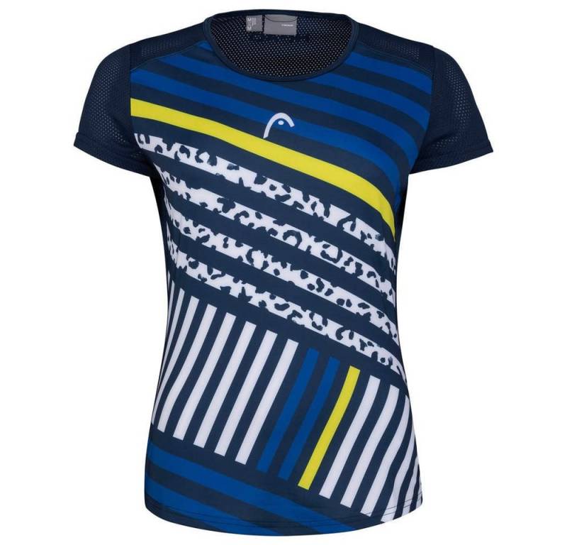 Head Tennisshirt Sammy Graphic Print dunkelblau Damen von Head