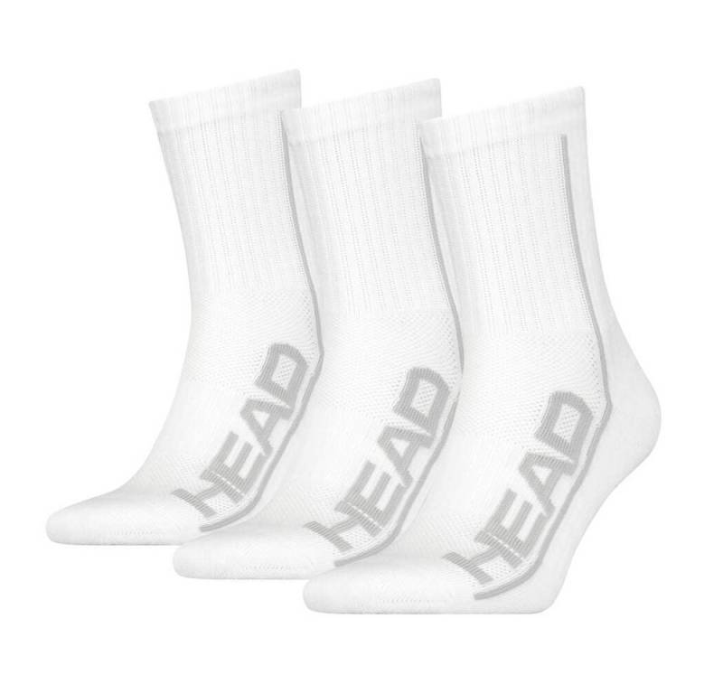 Head Tennissocken Crew Performance weiss Herren - 3 Paar von Head