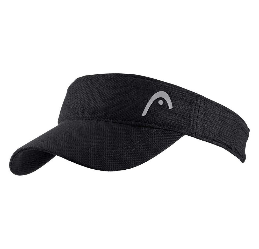 Head Visor Tennis Performance 2024 (Polyester, Klettverschluss) schwarz von Head