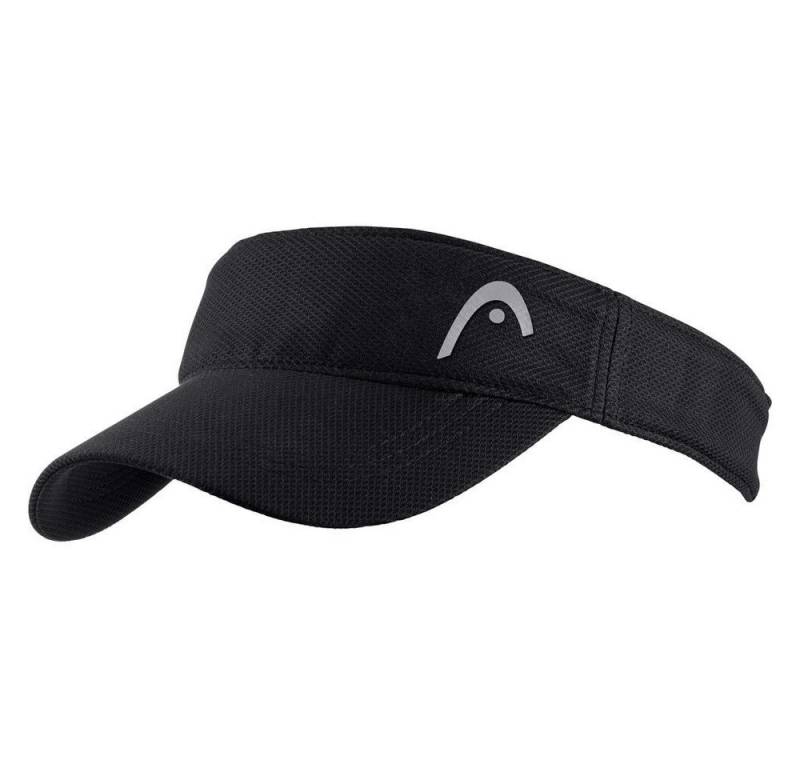 Head Visor Tennis Performance 2024 (Polyester, Klettverschluss) schwarz von Head