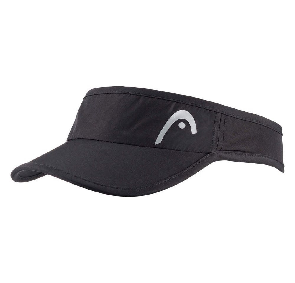 Head Visor Tennis Pro Player 2024 (Polyester, Klettverschluss) schwarz von Head
