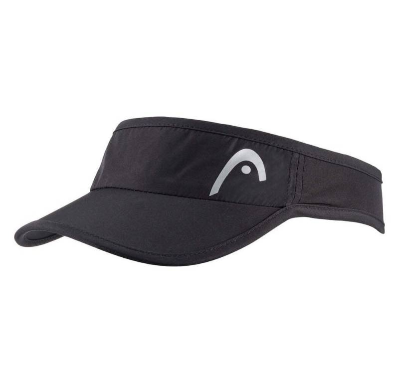 Head Visor Tennis Pro Player 2024 (Polyester, Klettverschluss) schwarz von Head