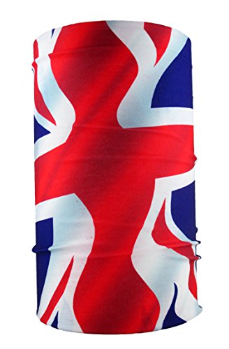 HeadLOOP Multifunktionstuch WM EM verschiedene Flaggen Schal Halstuch Schlauchtuch (UK 1) von HeadLOOP