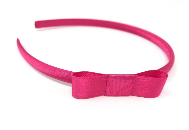 Fuchsia Pink Haarband Mit Schleife Fuchsia Pink Haarband Mit Schleife von HeadOverHeelsEst2014