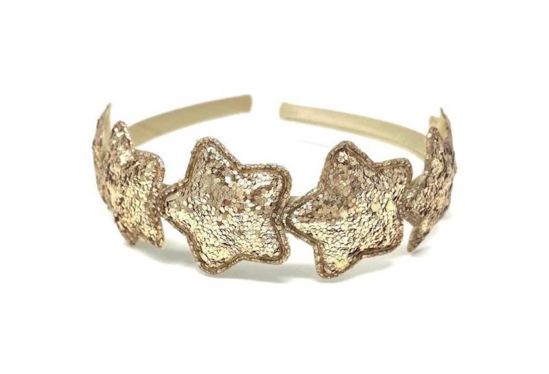 Gold Stern Stirnband Glitzer Weihnachtshaarband Gold Stern Stirnband Glitzer Weihnachtshaarband von HeadOverHeelsEst2014