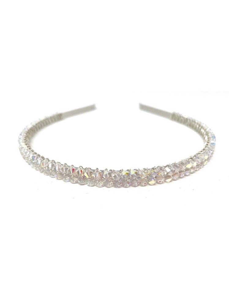 Klar Ab Swarovski Kristall Braut Haarband Stirnband von HeadOverHeelsEst2014