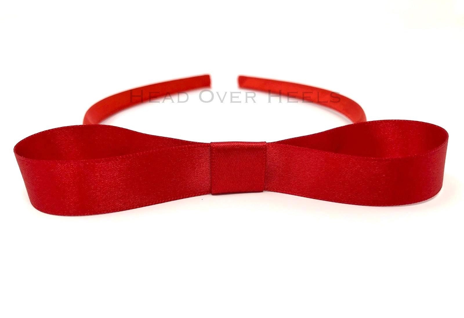 Rot Matilda Style Stirnband Haarband Weltbuchtag Kostüm von HeadOverHeelsEst2014