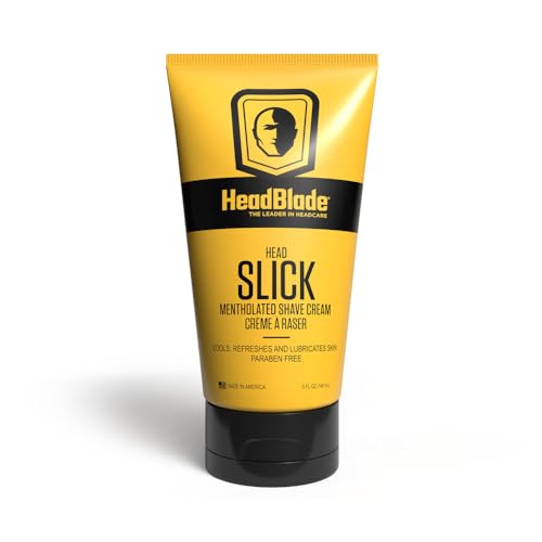 HeadBlade HeadSlick Shave Cream 5 oz for Smooth Head shaving for Bald Men, Helps with Irritation, Redness, & Razor Burn HeadBlade HeadSlick Shave Cream 5 oz for Smooth Head shaving for Bald Men, Helps with Irritation, Redness, & Razor Burn von Headblade