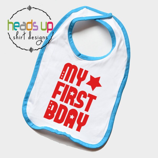 Ersten Geburtstag Lätzchen Baby Boy/Girl - One 1st Kuchen Smash Bib Baby Ersten Foto-Prop Trendige Bday Geschenk 1 von Headsupshirtdesigns