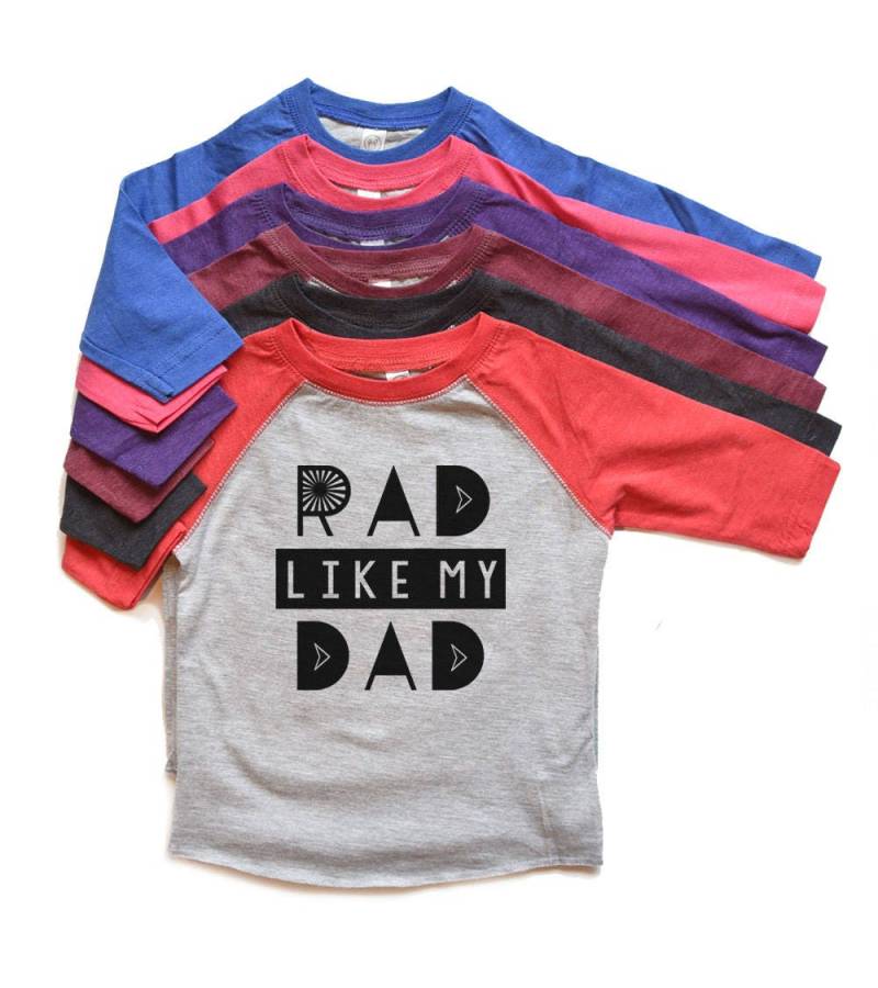 Rad Wie Papa Kinder Shirt Vatertag Geschenk Kleinkind Junge Tshirt Mädchen Baby Body Neues Trendy Beliebte Niedlich von Headsupshirtdesigns