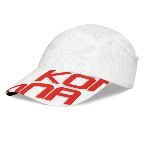 Headsweats Performance Ice Hat, Weiß/Rot Kona, Einheitsgr��e von Headsweats