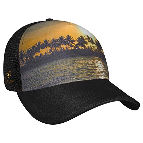 Headsweats Unisex Does Not Apply不适用적용되지 않음不適用لا ينطبقאינו חלnão Se Aplicanicht Zutreffend Baseballkappe, Schwarz/Orange, Einheitsgröße von Headsweats