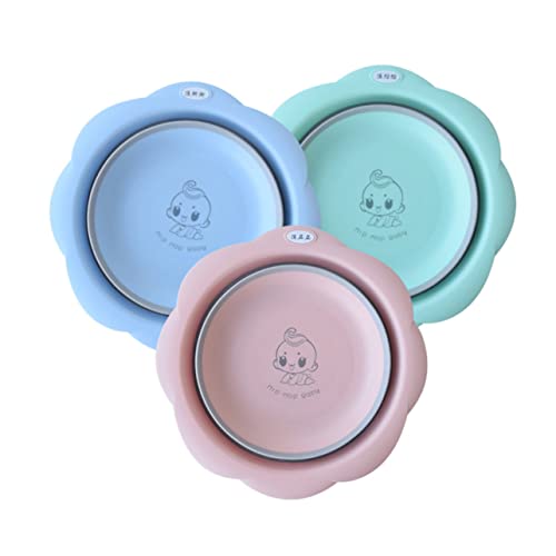 Healeved 1stück Faltbarer Waschbecken Tragbares Zusammenklappbares Waschbecken Für Junge Mädchen Großer Stauraum Platzsparend Leicht Zu Reinigen Für Zuhause Und Unterwegs von Healeved