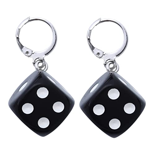 Healeved Würfel Ohrhänger Damen Stereoskopische Cartoon Ohrringe Leichte Tropfenohrringe für Besondere Anlässe Healeved Würfel Ohrhänger Damen Stereoskopische Cartoon Ohrringe Leichte Tropfenohrringe für Besondere Anlässe von Healeved