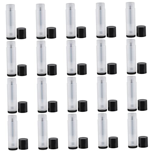 2 Sätze Lippenstift Tube Kosmetikbehälter Cosmetic Container Lip Plumper Gloss Klar Flaschen Für Lippenbalsam Lippenstiftbehälter Transparente Lippenstifttube Plastik 20 Stück * 2 Healeved von Healeved