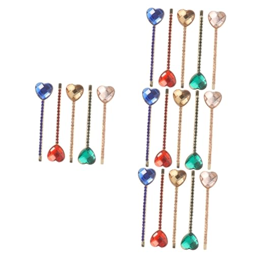 Healeved 20stücke Teiliges Kristall-haarspangen Für Damen Und Mädchen Mit Funkelnden Rhinestones Geeignet Für Haartypen Eleganter Haarschmuck Für Besondere Anlässe Champagner von Healeved