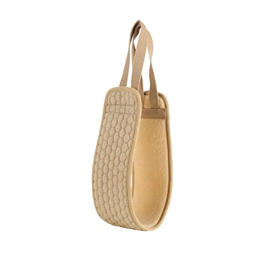 2st Duschtuch Für Den Rücken Badehandschuh Schrubber Peeling-handschuhe Körperbürste Rückenbürste Waschlappen Badehandschuh Lotionsapplikator Duschhandschuhe Reiben Handtuch Beige Healeved von Healeved