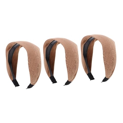 Healeved 3stücke Breites Stirnband Für Damen Elegantes Rutschfestes Haarband Mit Einzigartigem Design Für Alltag Und Partys Für Besondere Anlässe Für Frauen Healeved 3stücke Breites Stirnband Für Damen Elegantes Rutschfestes Haarband Mit Einzigartigem Design Für Alltag Und Partys Für Besondere Anlässe Für Frauen von Healeved