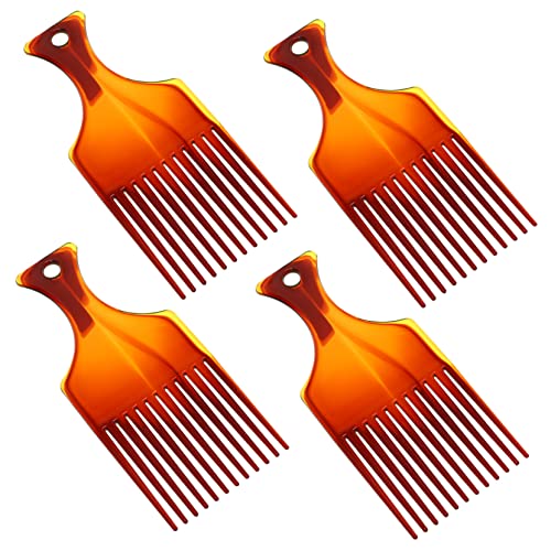 Healeved 4stücke Öl-haarbürste Und Friseur-ölkamm Mit Breiten Zähnen Für Haarstyling Mit Pinsel Für Männer Flexibler Bürstenkamm Aus Sicherem Material Für Salon Und Persönlichen von Healeved