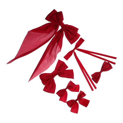 Healeved 6stücke Teiliges Schleifen-haarspangen Für Damen Bunte Haarklammern Für Partys Und Alltagslooks Als Für Mädchen Und von Healeved