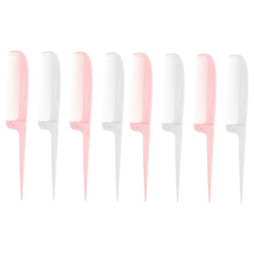 Healeved 2 Sets Entwirrungskamm Für Frauen Feine Zähne Tasche Faltbares Haar-styling-werkzeug 4 Stück X 2 von Healeved