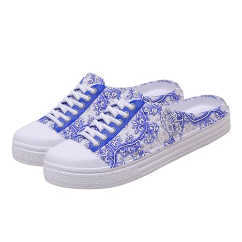 Healeved 1 Paar Bequeme Damen Strand Sandalen mit Rutschfester Sohle Atmungsaktive und Stilvolle Strand Schuhe für Pool und Garten Blau Healeved 1 Paar Bequeme Damen Strand Sandalen mit Rutschfester Sohle Atmungsaktive und Stilvolle Strand Schuhe für Pool und Garten Blau von Healeved
