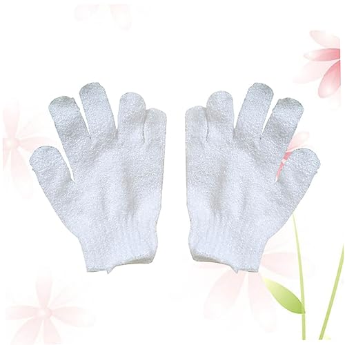 Healeved 1 Paar Duschhandschuh kinderhandschuhe kinder handschuhe Duschtuch Peeling für Frauen Peelings Schwämme Badehandschuh Peeling Körperbürstenhandschuh Massage Schwamm Sand Schrubben von Healeved