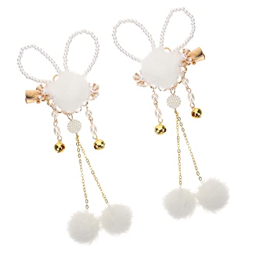 Healeved Mädchen Haar Zubehör Ostern Bunny Stirnband Plüsch Haarnadel Haar Clip für Baby Mädchen von Healeved