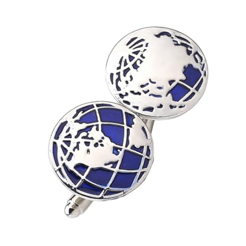 Healeved Manschettenknöpfe Für Herrenhemden Hemdärmelknopf Hemdärmeldekoration Hemdärmelverzierung Zinklegierung Elegantes Design Praktische Manschettenknöpfe von Healeved