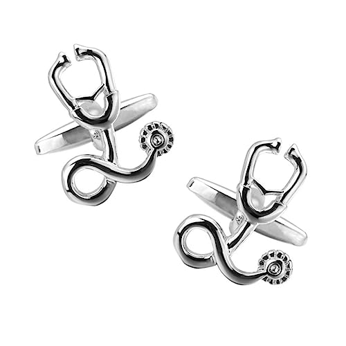 Healeved Manschettenknöpfe Design für Männer Kreative Hemdnägel Ärmelnägel für Formelle Anlässe und Hochzeiten von Healeved