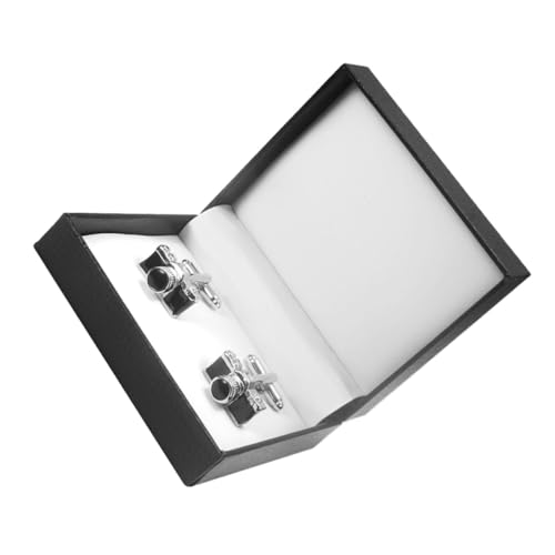 Healeved 1 Paar Manschettenknöpfe für Herren im Kamera Design mit Geschenkbox Dekorative Cuff Studs für Formelle und Lässige Anlässe Verarbeitet und Langlebig von Healeved
