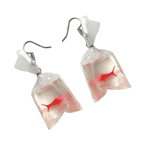 Healeved Goldfisch Anhänger Ohrringe Frische Ohrhänger mit Quaste Lustige Damen Ohrringe für Besondere Anlässe Ohrschmuck für Frauen Healeved Goldfisch Anhänger Ohrringe Frische Ohrhänger mit Quaste Lustige Damen Ohrringe für Besondere Anlässe Ohrschmuck für Frauen von Healeved