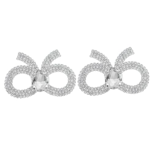 Healeved 1 Paar Schmetterlingsknoten Schuhclips mit Dekorative Schuhschmuck Buckle für Damen Einfach zu Verwenden Alltagschuhe Vielseitig für Flache Schuhe Stiefel High Heels von Healeved