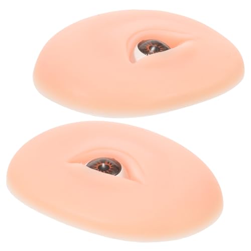 Healeved Silikon-übungshaut Für Augen Make-up Training Lidschatten Und Augenbrauen-übungsform Make-up-praxisbrett Für Anfänger Und Profis von Healeved