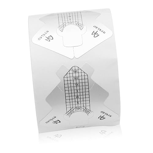 Healeved Roll Mit Praktischen Nagelformen Aluminiumfolie Nail Guide Sticker Für Diy-nagelverlängerung Für Professionelle Nagelkünstler Und Hobbyisten von Healeved