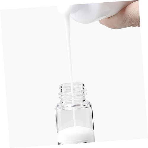 Healeved 1 Satz 2 Stück Spenderflasche für unterwegs kosmetikbehälter cosmetic container leere flaschen reisegrößen flüssige Reiseausrüstung Kosmetikprodukte liquid leere Spenderflasche von Healeved