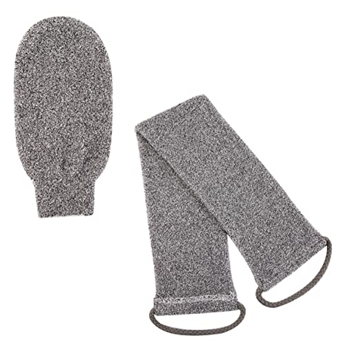 Healeved Bade-peeling-handschuhe Körperpeeling-peeling-tuch Bequemer Badehandschuh Körperschaum-peeling-handtuch von Healeved