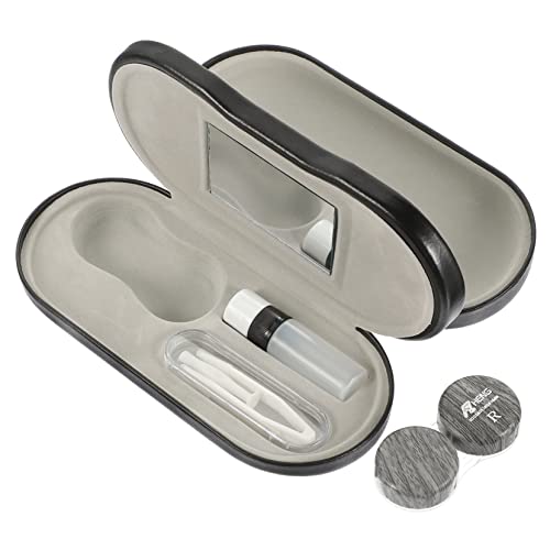 Healeved Brillenetui Aus Hochwertigem Material Tragbare Brillenbox Für Reise Und Alltag Kompakter Organizer Für Sonnenbrillen Und Gläser von Healeved